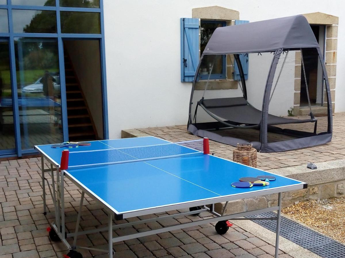 Maison Spacieuse A Plougonven Avec Jacuzzi Et Jardin Zewnętrze zdjęcie